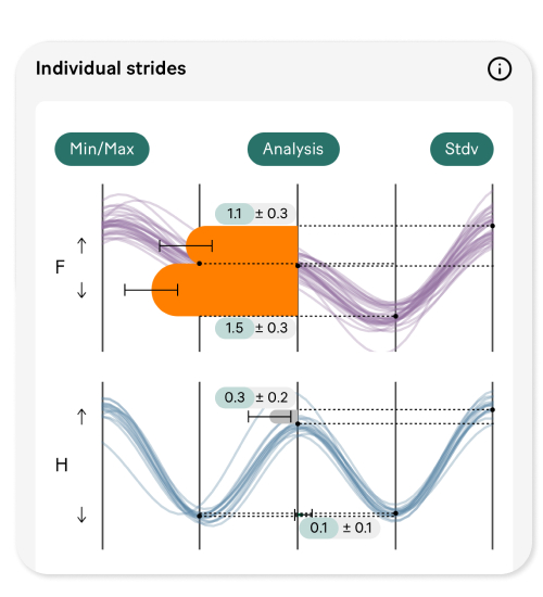 Individual strides